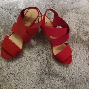 Red wedges